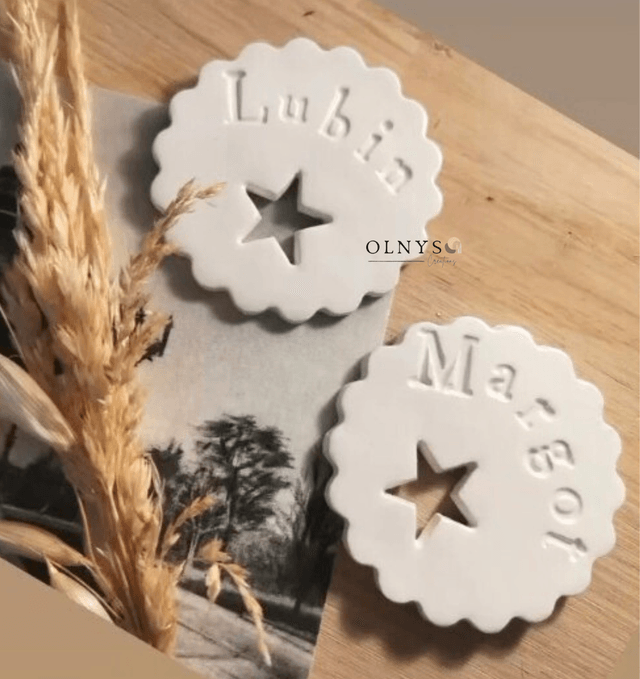 Magnets personnalisables en argile