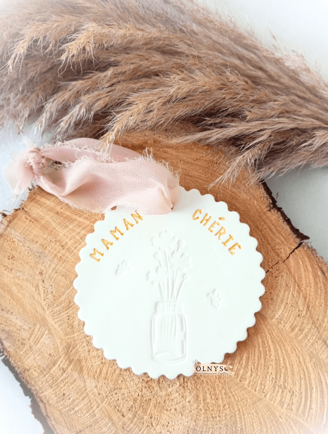 Décoration en argile à suspendre spéciale ♡Fête des Mères♡