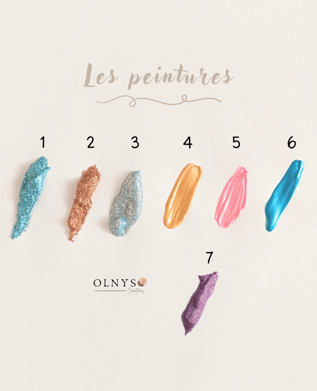 Magnets personnalisables en argile
