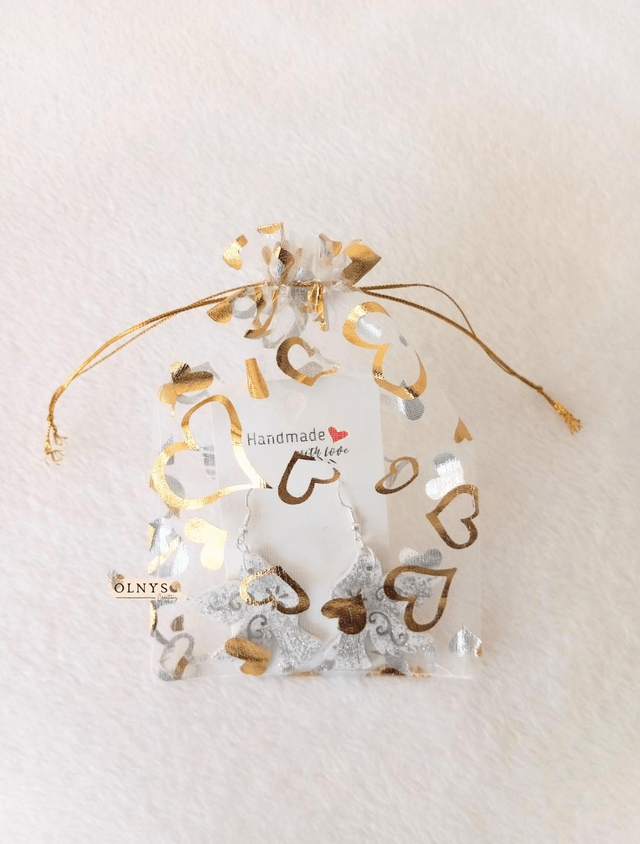 Boucles d'oreilles Oiseaux en bois